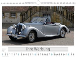 Bildkalender »Audi + VW-Klassiker«, 440x360 mm, März