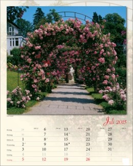 Bildkalender &raquo;Verborgene Idylle&laquo;, 245x345 mm, Juli