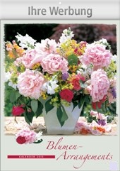 Bildkalender »Blumen-Arragements«, 310x440 mm, Titelblatt