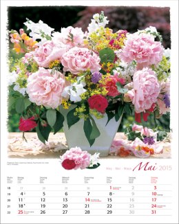 Bildkalender »Blumen-Arragements«, 310x440 mm, Mai