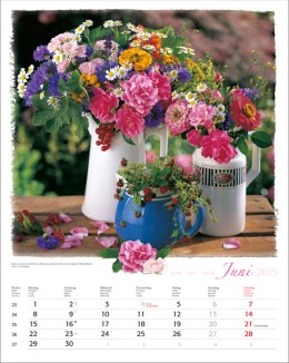 Bildkalender »Blumen-Arragements«, 310x440 mm, JUni