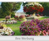 Bildkalender »Traumhafte Gärten«, 440x360 mm, Titelblatt