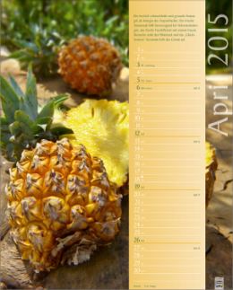 Bildkalender »Erlebniswelt der Düfte«, 245x345 mm, April