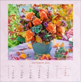 Bildkalender »Erlebniswelt der Düfte«, 245x345 mm, Oktober