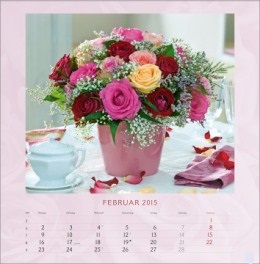 Bildkalender »Erlebniswelt der Düfte«, 245x345 mm, Februar