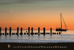 Bildkalender »Meerblicke«, 580x390 mm, Juli