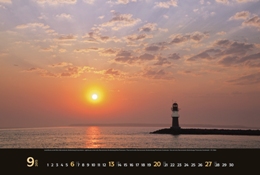 Bildkalender »Meerblicke«, 580x390 mm, September