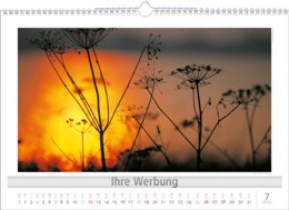 Bildkalender »Lichtimpressionen«, 490x340 mm, Juli