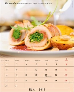 Bildkalender »Wohlfühlküche«, 245x345 mm, März