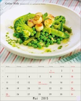 Bildkalender »Wohlfühlküche«, 245x345 mm, Mai