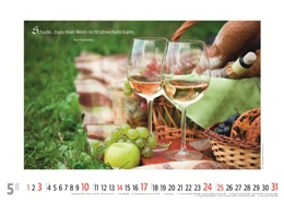 Bildkalender »Weinkalender«, 420x300 mm, Mai