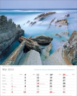 Bildkalender »Elemente«, 245x345 mm, Mai