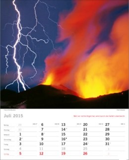 Bildkalender »Elemente«, 245x345 mm, Juli