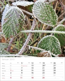 Bildkalender »Naturschauspiele«, 245x345 mm, Januar