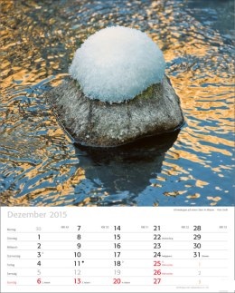 Bildkalender »Naturschauspiele«, 245x345 mm, Dezember