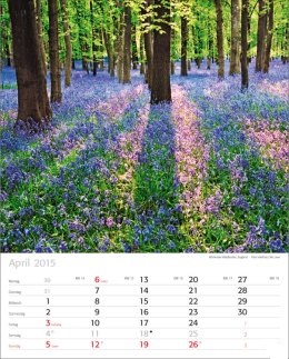 Bildkalender »Naturschauspiele«, 245x345 mm, April