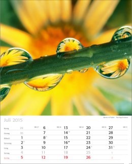 Bildkalender »Naturschauspiele«, 245x345 mm, Juli