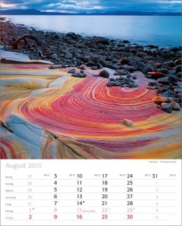 Bildkalender »Naturschauspiele«, 245x345 mm, August