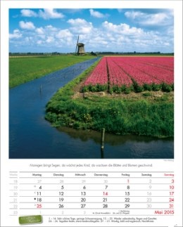 Bildkalender »Landpartie«, 245x345 mm, Mai
