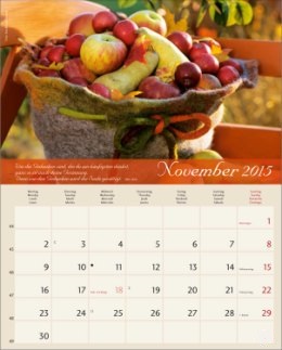 Bildkalender »Landleben«, 245x345 mm, November