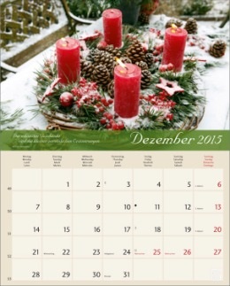 Bildkalender »Landleben«, 245x345 mm, Dezember