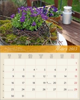 Bildkalender »Landleben«, 245x345 mm, März