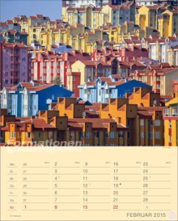 Bildkalender »Formationen«, 245x345 mm, Februar