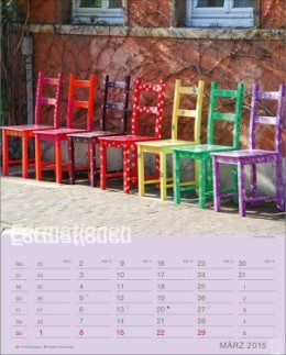 Bildkalender »Formationen«, 245x345 mm, März