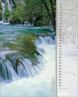Bildkalender »Lebendiges Wasser«, 245x345 mm, Oktober