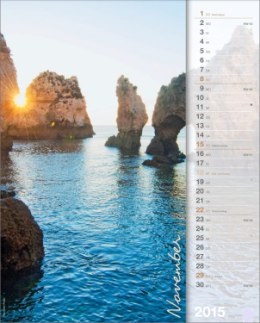 Bildkalender »Lebendiges Wasser«, 245x345 mm, November