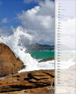 Bildkalender »Lebendiges Wasser«, 245x345 mm, April