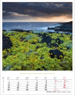 Bildkalender »Elemente«, 310x440 mm, Oktober