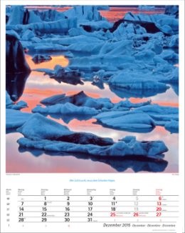 Bildkalender »Elemente«, 310x440 mm, Dezember