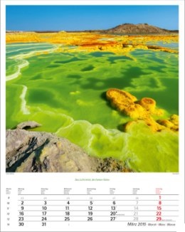 Bildkalender »Elemente«, 310x440 mm, März