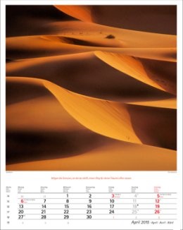 Bildkalender »Elemente«, 310x440 mm, April