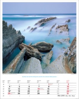 Bildkalender »Elemente«, 310x440 mm, Mai