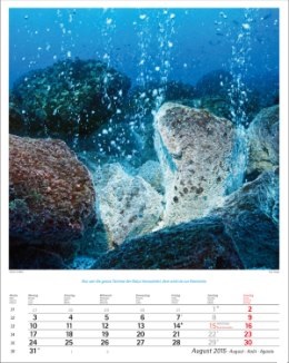 Bildkalender »Elemente«, 310x440 mm, August