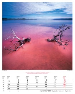 Bildkalender »Elemente«, 310x440 mm, September