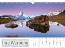 Bildkalender »Sonnentage Alpen«, 440x310 mm, November