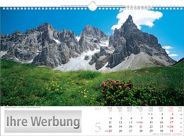 Bildkalender »Sonnentage Alpen«, 440x310 mm, Mai