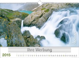 Bildkalender »Lebendiges Wasser«, 440x310 mm, Januar
