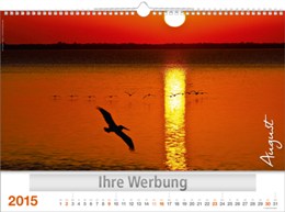 Bildkalender »Lebendiges Wasser«, 440x310 mm, August