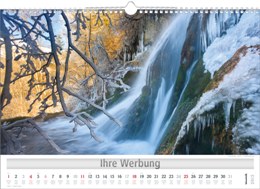 Bildkalender »Wunderwerke der Natur«, 490x340 mm, Januar