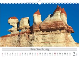 Bildkalender »Wunderwerke der Natur«, 490x340 mm, Februar