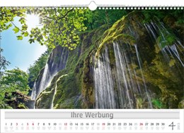 Bildkalender »Wunderwerke der Natur«, 490x340 mm, April