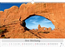 Bildkalender »Wunderwerke der Natur«, 490x340 mm, Juli