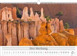 Bildkalender »Wunderwerke der Natur«, 490x340 mm, September