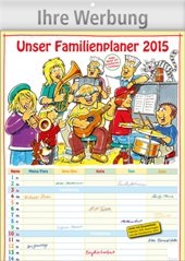 »Unser Familienplaner«, 245x345 mm, Titelblatt