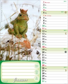 Bildkalender &raquo;G&uuml;nthers gr&uuml;ner Gartenplaner&laquo;, 245x345 mm, Januar
