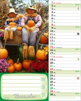 Bildkalender »Günthers grüner Gartenplaner«, 245x345 mm, November